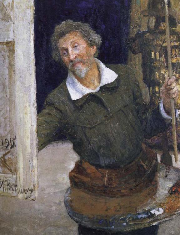 Ilya Yefimovich Repin Self-Portrait oil painting picture
